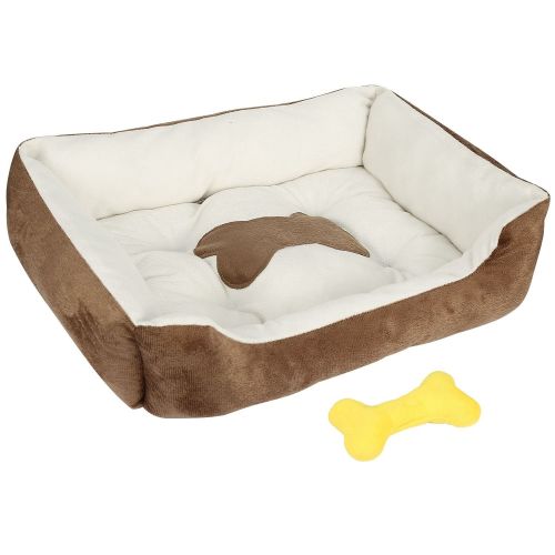 Pet Dog Bed Soft Warm Fleece Puppy Cat Bed Dog Cozy Nest Sofa Bed Cushion Mat S Size Pet Dog Bed Soft Warm Fleece Puppy Cat Bed Dog Cozy Nest Sofa Bed Cushion Mat S Size